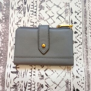 Fossil genuine leather gray wallet
